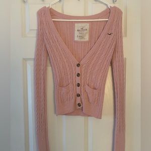 Pink Hollister sweater